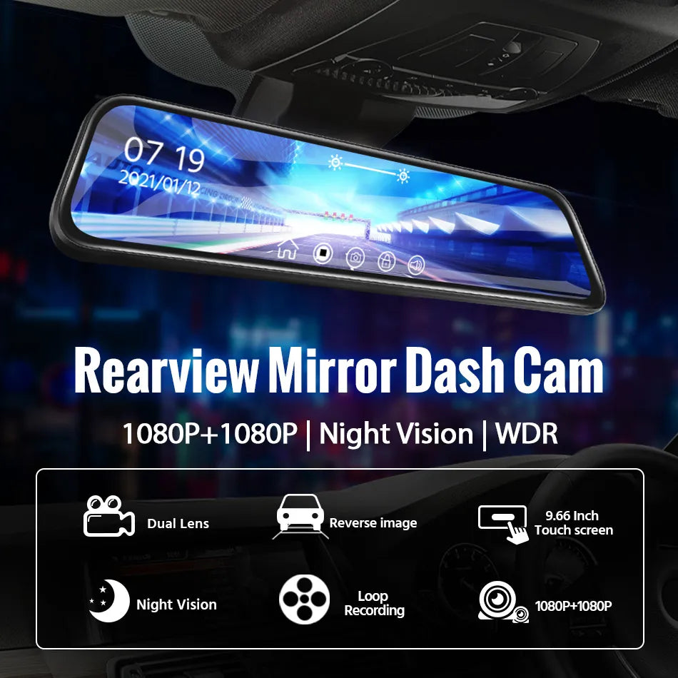 10 Inch Rear View Camera For Car